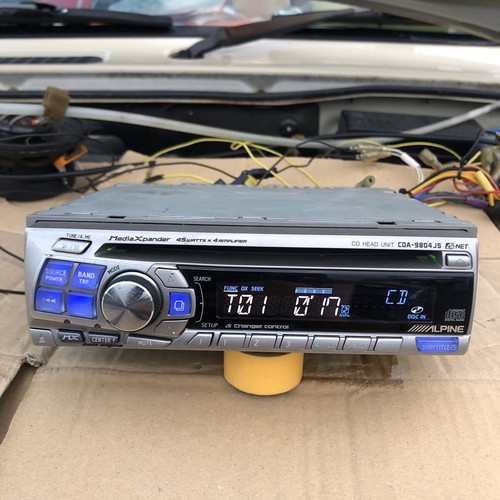 Tête autoradio alpine - cd,