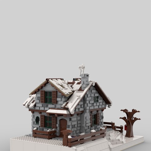 Winter chalet house - chalet, hut