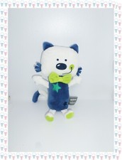 ☾ -Doudou Peluche Chat  Bleu