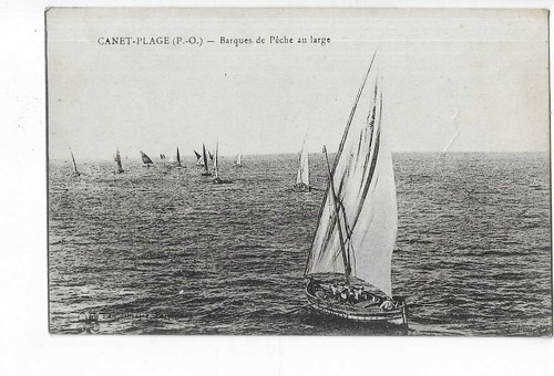 Canet plage barques de - 66,