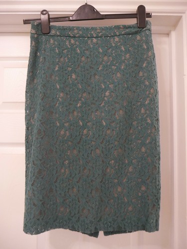 Ladies skirt green - skirt,