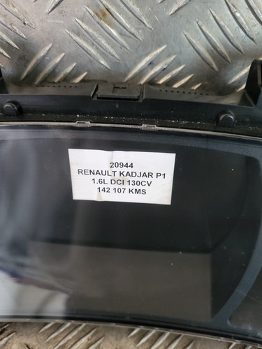 Bloc compteur renault - bloc, kadjar