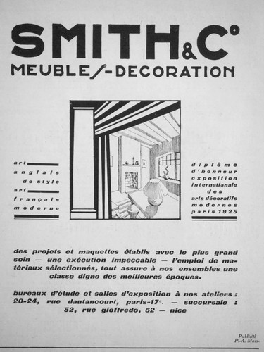 Publicité smith cie meubles - publicitÉ, &