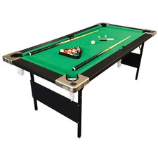 BILLARD AMERICAIN PLIANT VERT 6FT Aladin