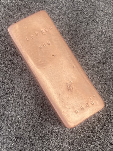 Magnifique lingot cuivre - lingot,
