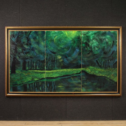 Peinture huile sur - peinture, toile