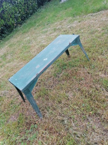 Banc tôle style - tolix, ancien