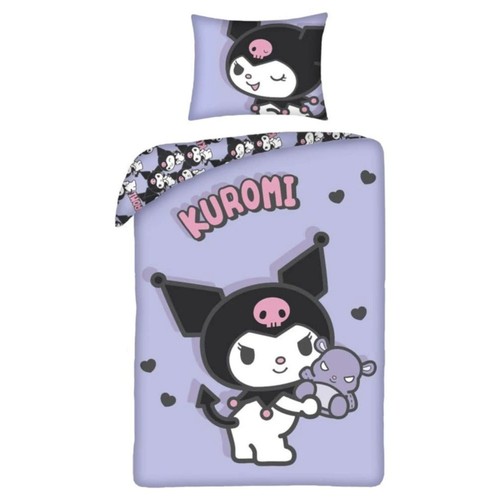 Kuromi hello kitty set - kuromi,