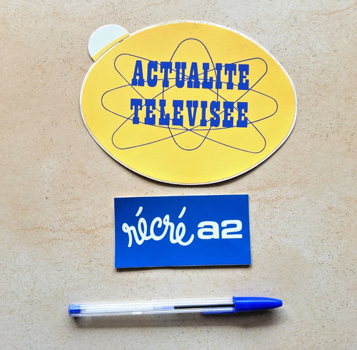 Autocollant antenne2 ortf - antenne2,
