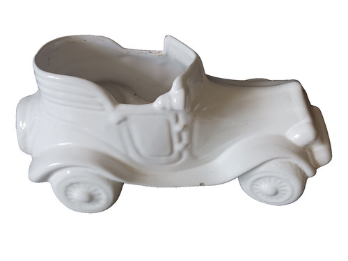 Superbe cache pot voiture - pot,