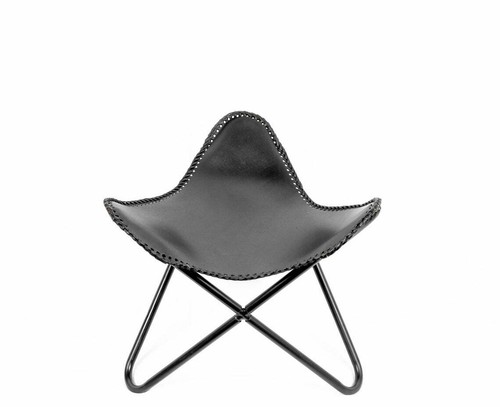 Pouf tabouret cuir - en, marocain
