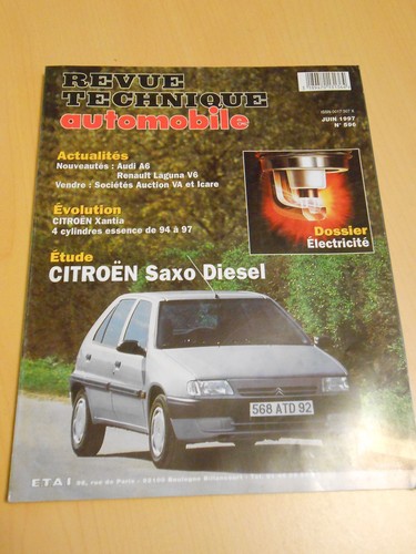 Rta revue technique - , 596
