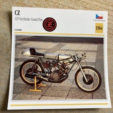 CZ 125 bicylindre GP 1964