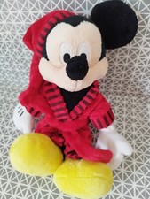 Doudou peluche Mickey peignoir