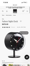 George Nelson Vitra Night Clock