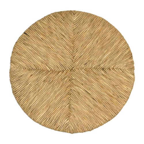 Pièce ronde paille - pièce, en