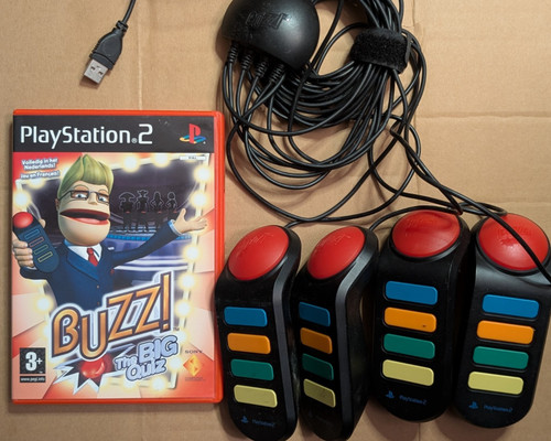 Buzz the big quiz ps2 - buzz!, +