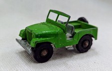 RARE Vintage Fun Ho Midgets - Mighty Mover #58 Jeep Green Diecast New Zealand