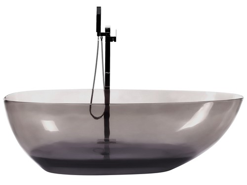 Baignoire îlot noire - Îlot, fonte