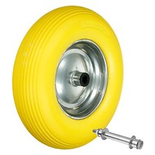 15" Roue brouette PU