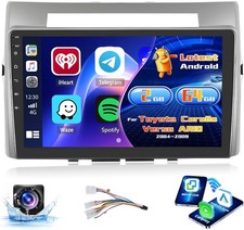 Inefala 2G+64G Poste Radio pour Toyota Corolla Verso AR10 2004-2009, 9'' Android