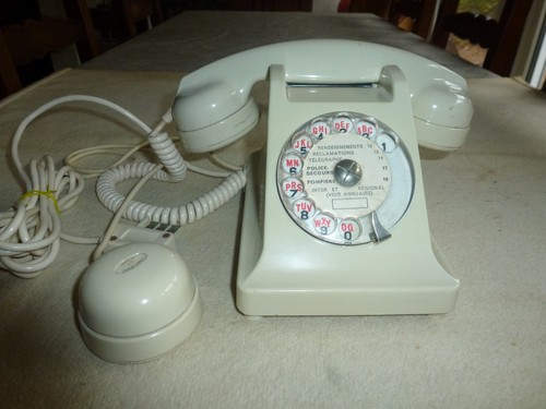 Superbe telephone bakelite - telephone, bci