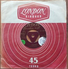 BILL SNYDER 45T SP JUKE BOX Bewitched / My silent love  LONDON REP.1011 Pochette