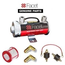 FACET SILVER TOP FUEL PUMP BOX SET + UNIONS, FILTER + EARTH - 476087 - 150 BHP