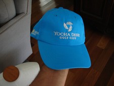 Yocha Dehe Golf Club Cache Creek Casino Resort Baseball Cap Hat Mens Teal New