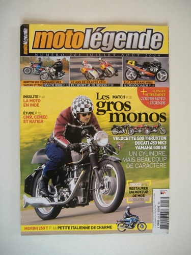 Moto legende 203 ducati 450 - legende,