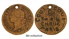 Sol de Louis XVI° transformé en jeton- COUI COUI, 6 Rue de la Chaise, Paris