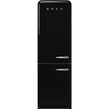 SMEG FAB32LBL5 Réfrigérateur Combiné Classe D Noir 50'S Style