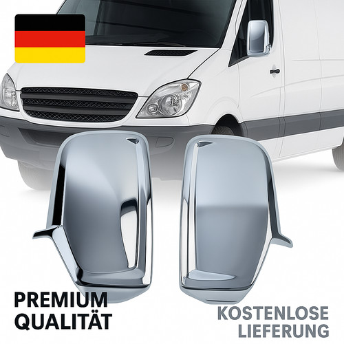 Coques rétroviseurs chrome - coques,
