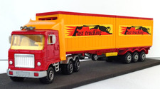 MAJORETTE 3062 1:60 GMC Double Containers  Fast Trucking    1/60