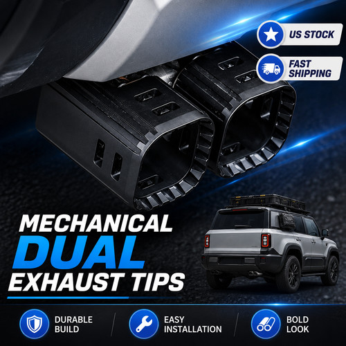 2pcs exhaust tips tail - tips,