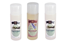 Lot 3 pièces shampooing bio naturel et lavage du corps gel douche bain bulles...