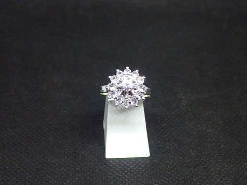 Bague blanc 750 - bague, 750/ème