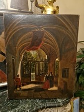 Peinture Ancienne Huile Sur