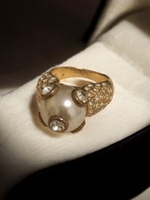 Bague ancienne plaquée or