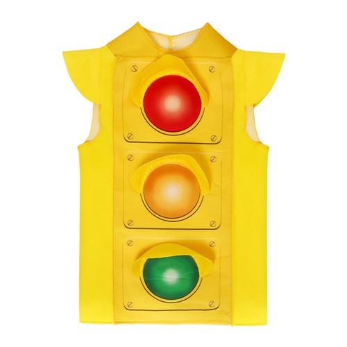 Gilet feu tricolore détails - tricolore,