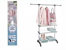 Porte-Vêtements Sur Roulettes
