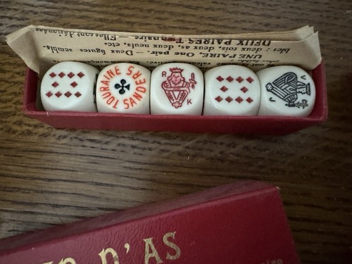 Jeu poker as ancien - jeu, avec