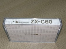 Nakamichi Reference tape ZX-C60 Metal Bias Vintage Audio blank cassette Used