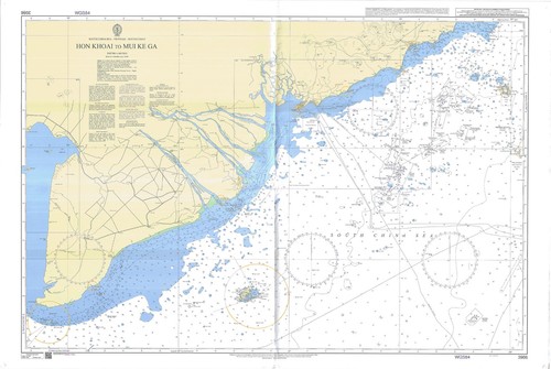 Carte marine murale - marine, 3986