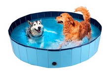 maxxpro Piscine pour Chien 160 x 30 CM Grandes Races de Chiens Baignoire pour Ch
