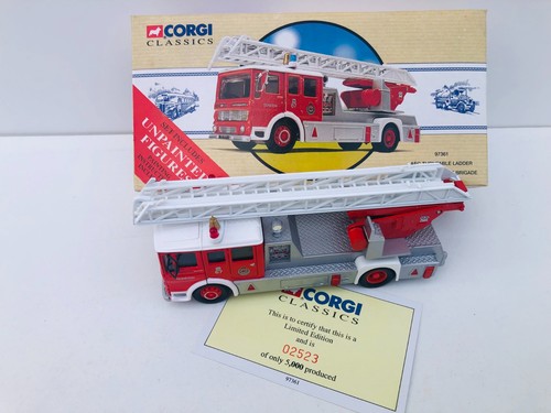 Corgi pompier camion - corgi,