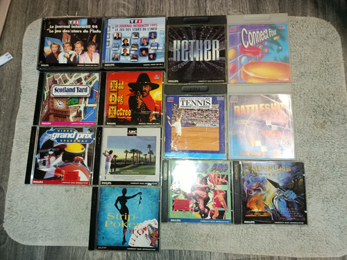 Philips cdi lot jeux - lot,