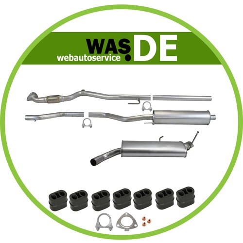 Kit pot échappement opel - kit,