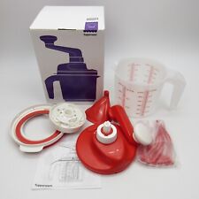 Tupperware EZ Speedy Whip N Mix Chef Mixer Mixing Batter Bowl 5 Cups 1.2L