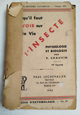 R. Chauvin L'INSECTE